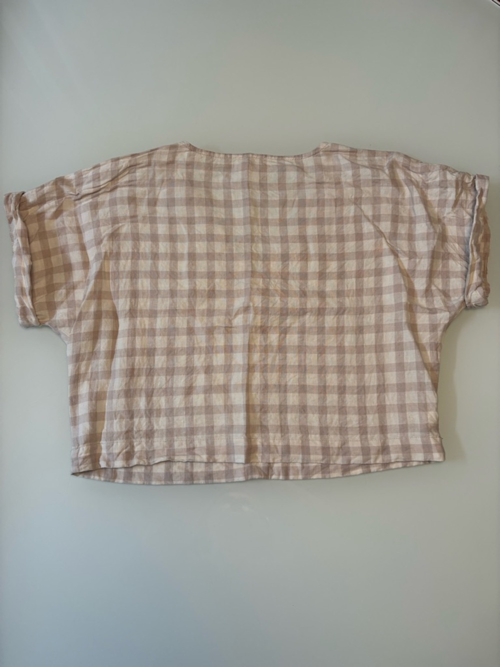 Gingham Set - 100% Linen - Picture 4 of 7
